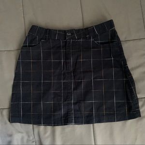 F21 Plaid Skirt